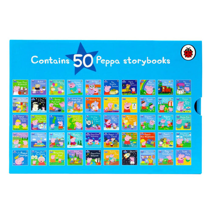 The Ultimate Peppa Pig Collection Set (Peppa's Classic 50 Storybooks Box Set) Paperback - The Book Bundle