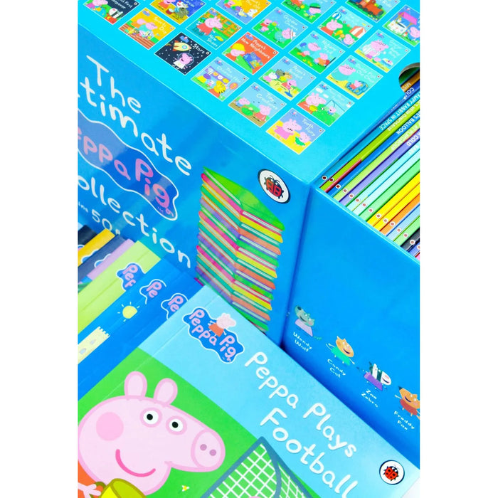 The Ultimate Peppa Pig Collection Set (Peppa's Classic 50 Storybooks Box Set) Paperback - The Book Bundle