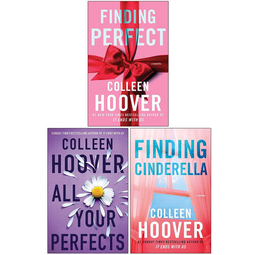 Colleen Hoover Collection 3 Book Set (Maybe Now, Finding Perfect, All your Perfects) - The Book Bundle