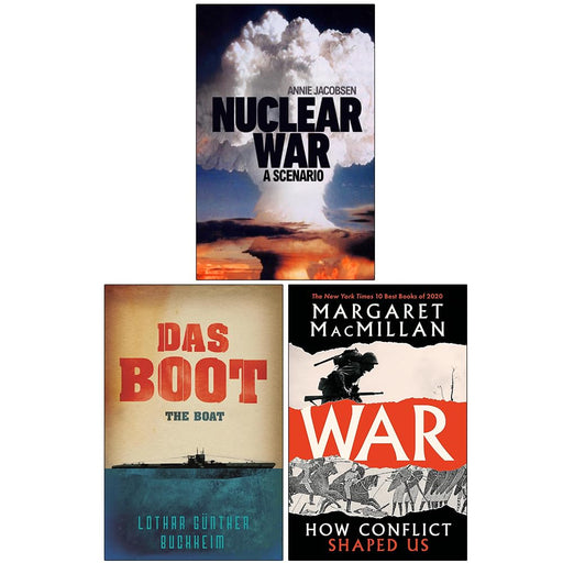 Nuclear War, Das Boot & War How Conflict Shaped Us 3 Books Collection Set - The Book Bundle