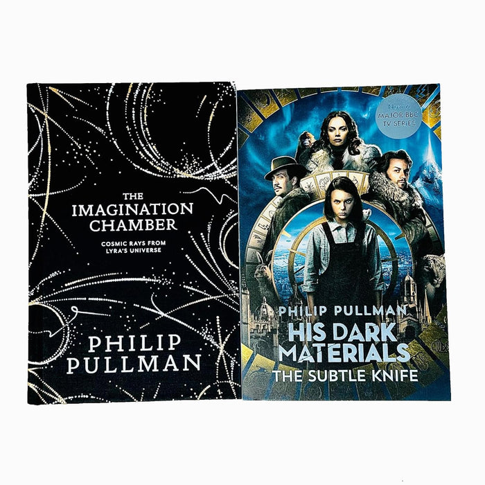 Philip Pullman His Dark Materials Collection 2 Books Set (The Imagination Chamber & The Subtle Knife) - The Book Bundle