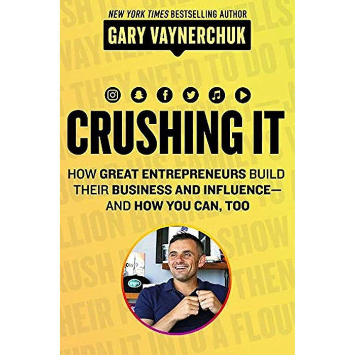 Gary Vaynerchuk 3 Books Collection Set Crushing It, Crush It, Twelve and a Half - The Book Bundle