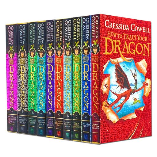 How to Train Your Dragon 10 Books Collection Set By Cressida Cowell - The Book Bundle
