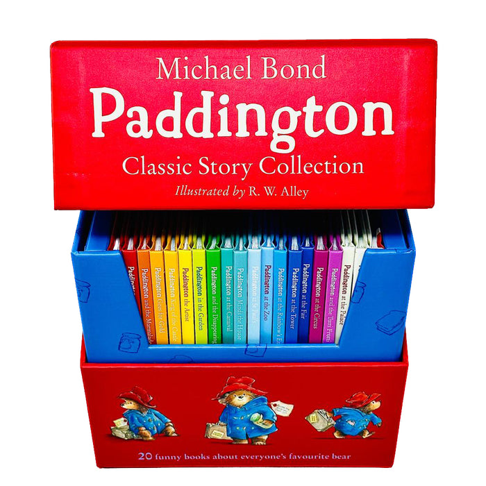 Paddington Classic Story Collection 20 Books Box Set(Paddington, At the Zoo ) - The Book Bundle