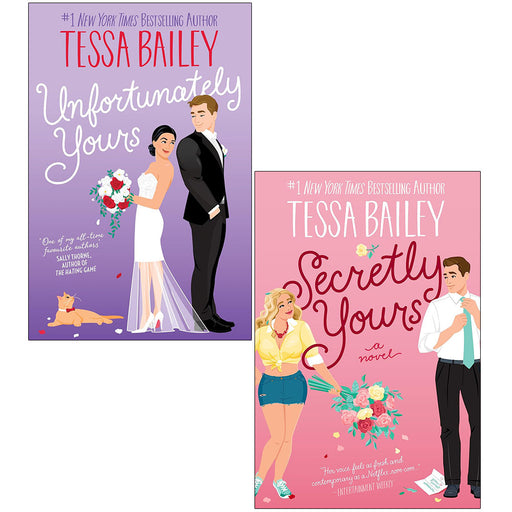 Tessa Bailey 2 Books Collection Set Vine Mess Series (Secretly Yours, Unfortunately Yours UK) - The Book Bundle