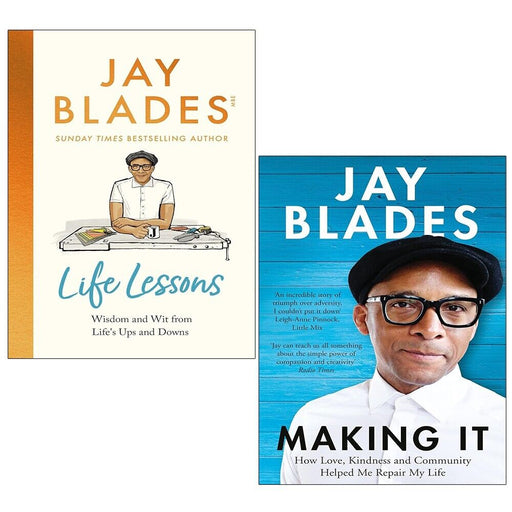 Jay Blades 2 Books Collection Set [ Life Lessons,  Making It]  Hardcove - The Book Bundle