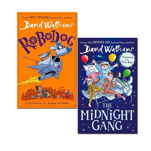 David Walliams  2 Books Set (The Midnight Gang , Fing ) - The Book Bundle