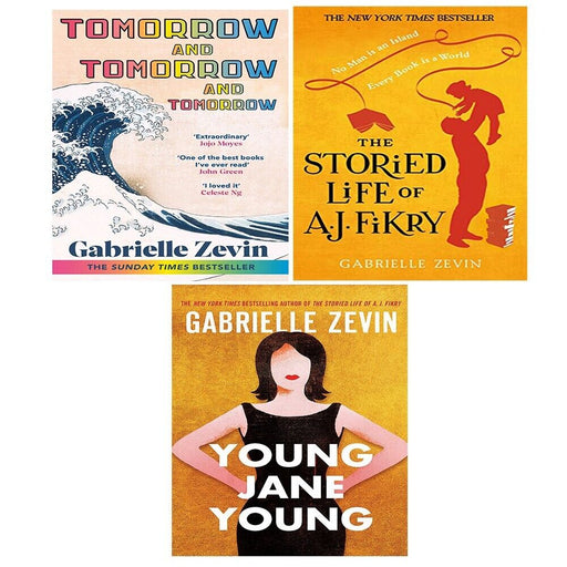 Gabrielle Zevin Collection 3 Books Set (Storied Life of A.J. Fikry, Young Jane) - The Book Bundle