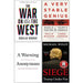 A Very Stable Genius, A Warning, Siege: Trump Under Fire & The War on the West 4 Books Set - The Book Bundle