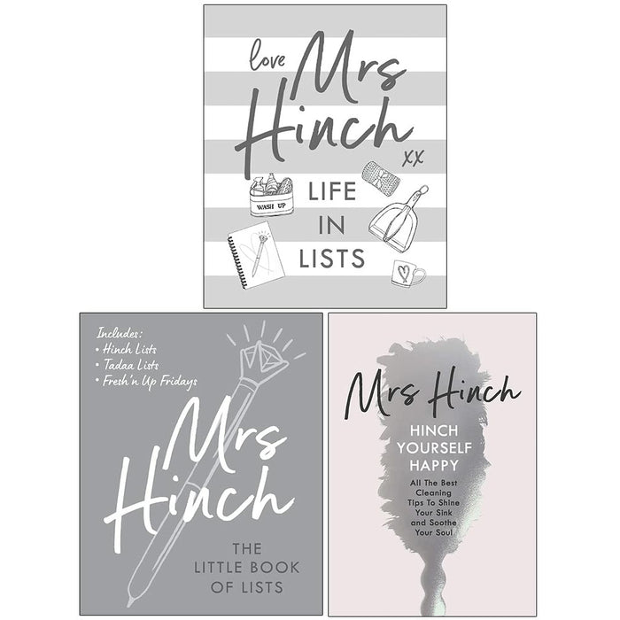 Mrs Hinch Collection 3 Books Set By  Mrs Hinch - The Book Bundle