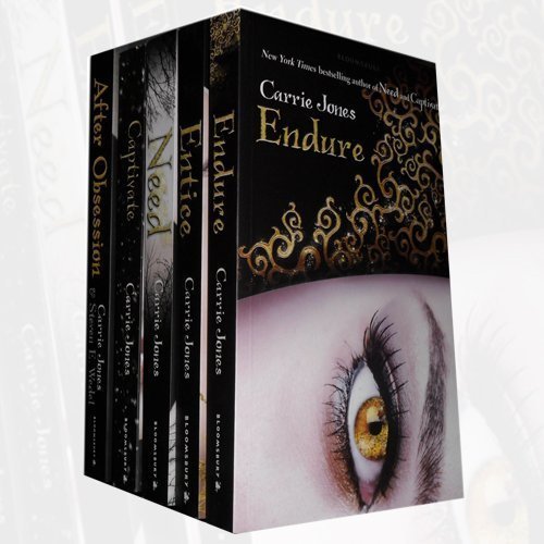 Carrie Jones 5 Books Bundle Collection (Endure, Entice, Need, Captivate, After Obsession) - The Book Bundle