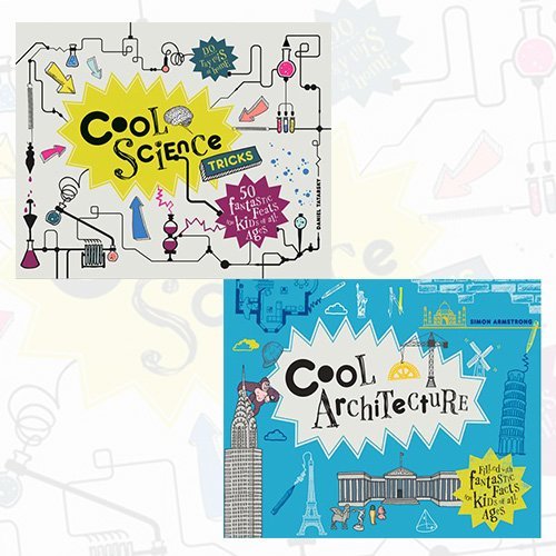 Cool Science Tricks and Cool Architecture 2 Books Bundle Collection - 50 Fantastic Facts for Kids of All Ages - The Book Bundle