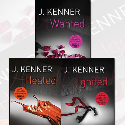 Most Wanted Series J. Kenner Collection 3 Books Bundle (Wanted, Heated ,Ignited) - The Book Bundle