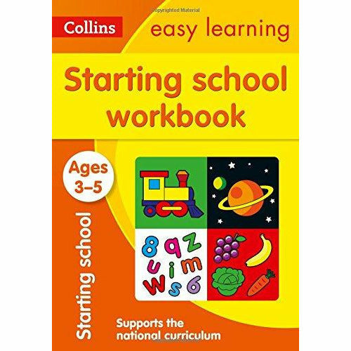 Starting School Workbook Ages 3-5: Ideal for Home Learning - The Book Bundle