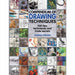 Compendium of drawing techniques and acrylic painting techniques 2 books collection set - The Book Bundle