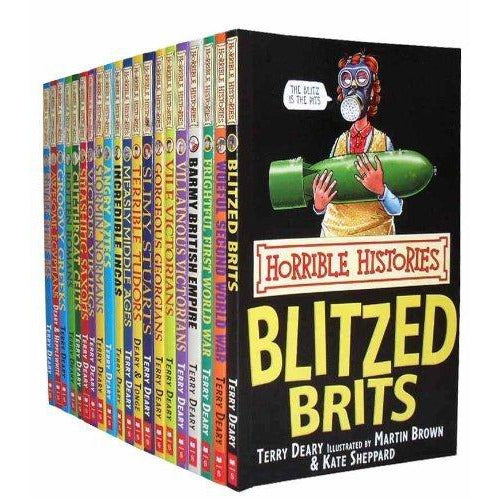 Horrible Histories Collection (20 Books Set) - The Book Bundle