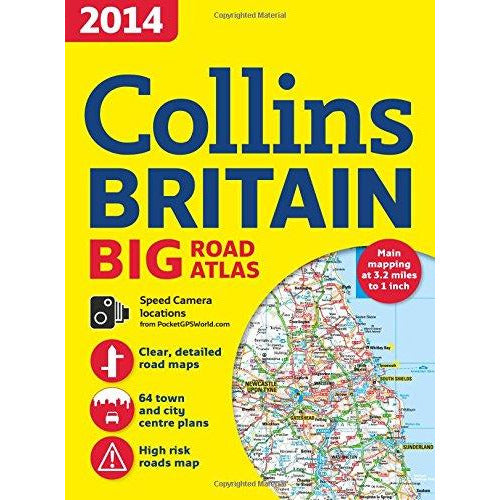 2014 Collins Big Road Atlas Britain (Collins Britain Big Road Atlas) - The Book Bundle