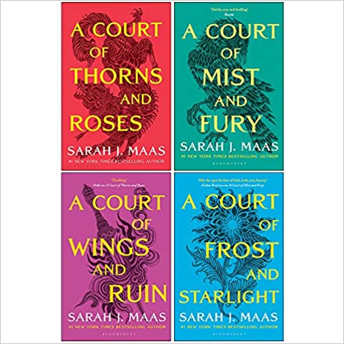 A Court of Thorns and Roses Series Sarah J. Maas 4 Books Collection Set - The Book Bundle