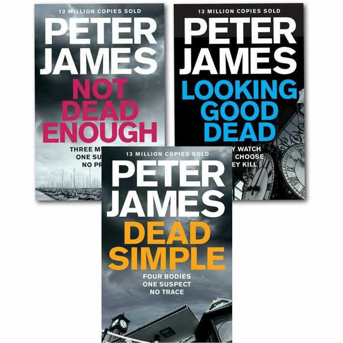 Peter James Roy Grace Series 3 Books Collection Set - The Book Bundle
