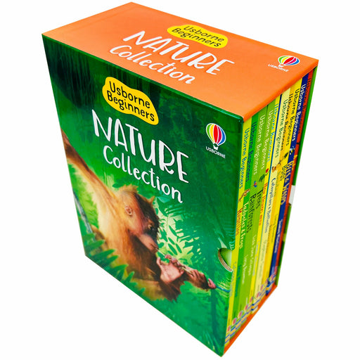 Usborne Beginners Nature 10 Books Box Set Collection (Reptiles, Rainforests,Tre) - The Book Bundle
