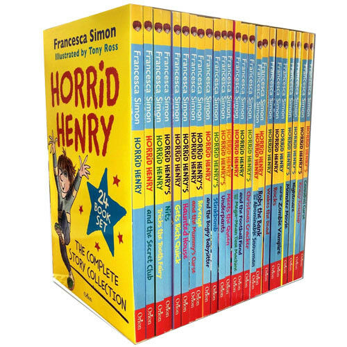 Horrid Henry The Complete Story Collection 24 Books Box Set by Francesca Simon - The Book Bundle