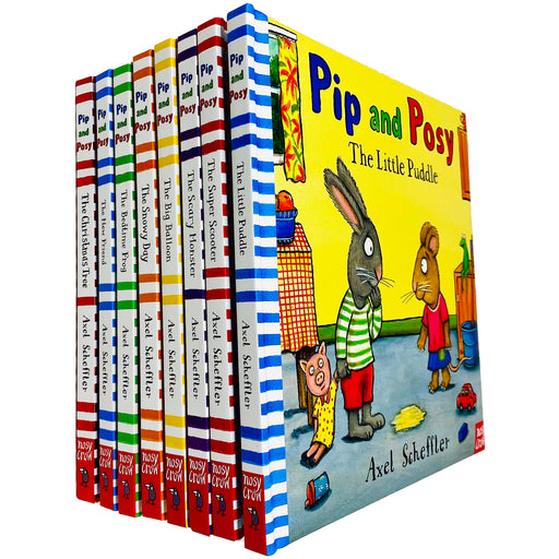Pip and Posy Series 8 Board Books Collection Set by Axel Scheffler - The Book Bundle