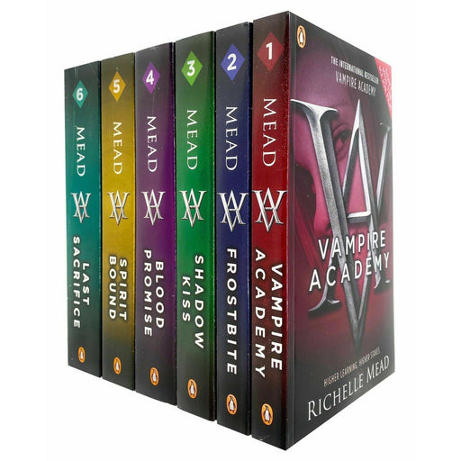 Vampire Academy Series Books 1 - 6 Collection Set by Richelle Mead Paperback NEW - The Book Bundle