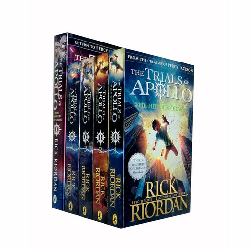 Trials of Apollo Series Rick Riordan Collection 5 Books Set - The Book Bundle