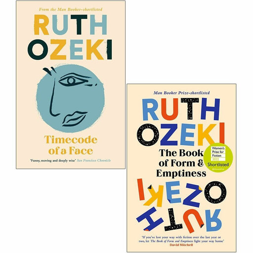 Ruth Ozeki 2 Books Collection Set Timecode of a Face, Book of Form and Emptiness - The Book Bundle