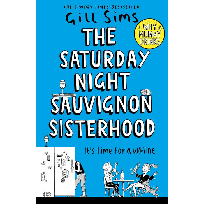 The Saturday Night Sauvignon Sisterhood Hardcover by Gill Sims - The Book Bundle
