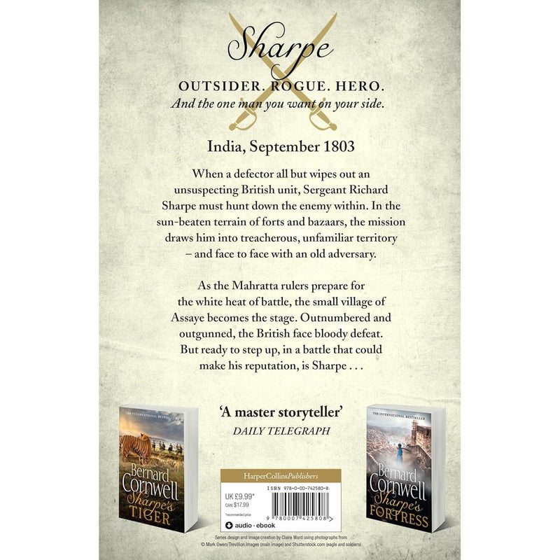 Sharpe's Triumph (The Sharpe Series) The Battle of Assaye, September 1803 by Bernard Cornwell - The Book Bundle