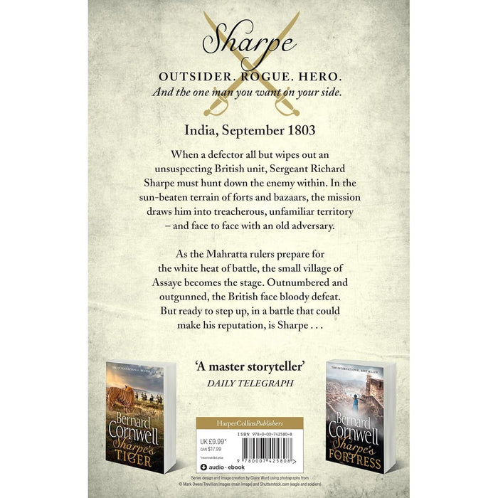 Sharpe's Triumph (The Sharpe Series) The Battle of Assaye, September 1803 by Bernard Cornwell - The Book Bundle