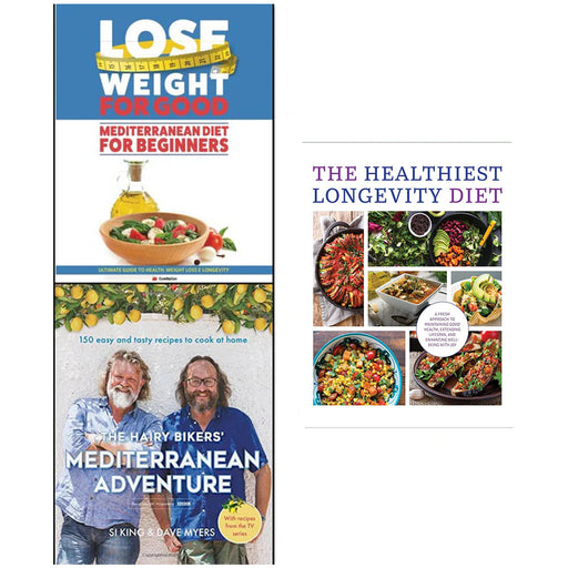 Lose Weight For Good, The Hairy Bikers(HB) and The Healthiest Longevity Diet 3 Books Collection Set - The Book Bundle