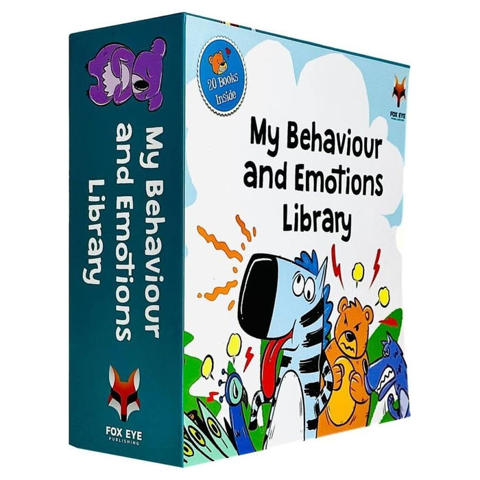 Struted Box Ehaviour My Behaviour and Emotions Library 20 Books Collection Box Set