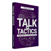 Book cover of "Talk of Tactics" by Jeffrey Vaughn, published by Rupa Publications, featuring a professional design with bold title text.