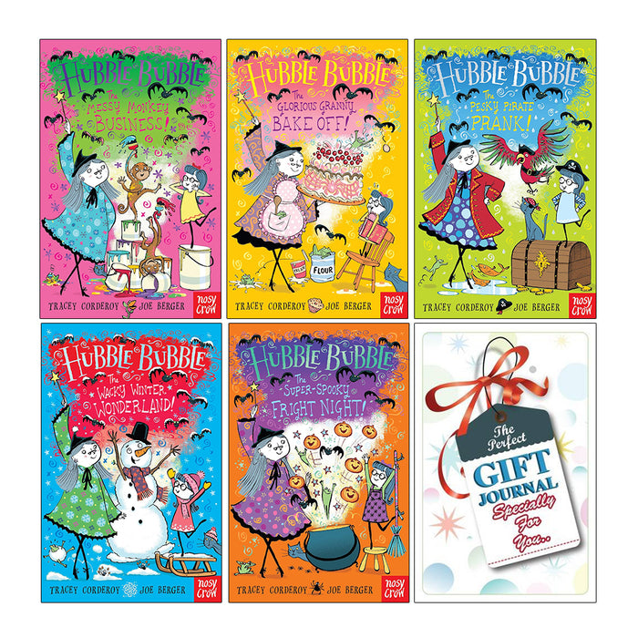 Hubble Bubble Series Tracey Corderoy Collection 6 Books Set with Gift Journal - The Book Bundle