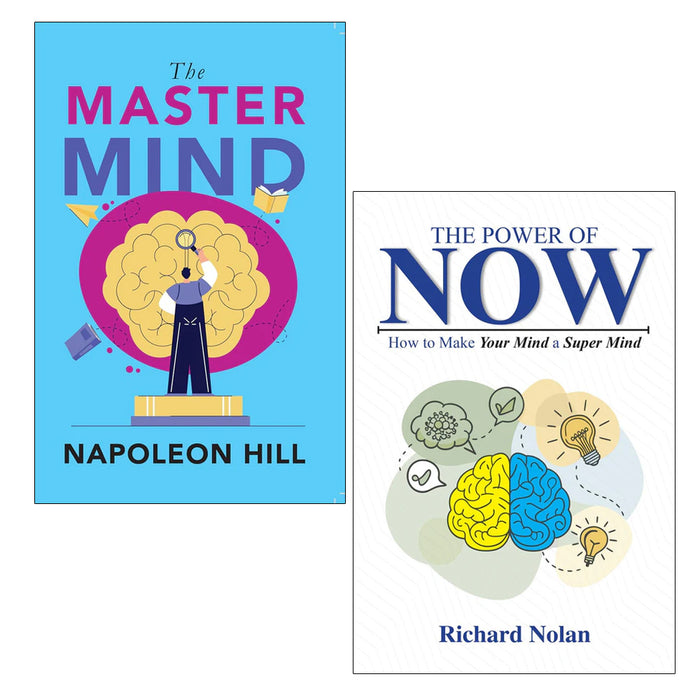 The Master Mind By Napoleon Hill, The Power of Now 2 Books Collection Set