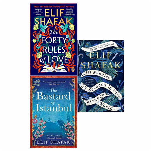 Forty Rules of Love, Bastard, 10 Minutes 38 Seconds 3 Books Collection Set - The Book Bundle