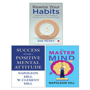 The Master Mind, Success through a Positive Mental Attitude, Rewire Your Habits 3 Books Collection Set - The Book Bundle
