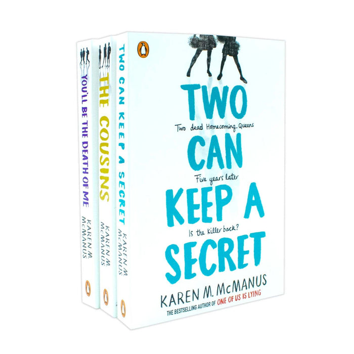 Karen M. McManus 3 Books Collection Set (The Cousins, Two Can Keep a Secret, You will be the Death of Me) - The Book Bundle