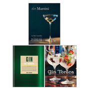Gin Tonica, Gin: The Manual, The Martini 3 Books Collection Set - The Book Bundle