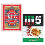 Nom Nom Italy In 5 Ingredients, The Italian Way (HB) 2 Books Collection Set - The Book Bundle