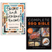 Smoke and Seasoned Bread(HB), Complete BBQ BIBLE The Definitive Barbecue Guide 2 Books Collection Set - The Book Bundle