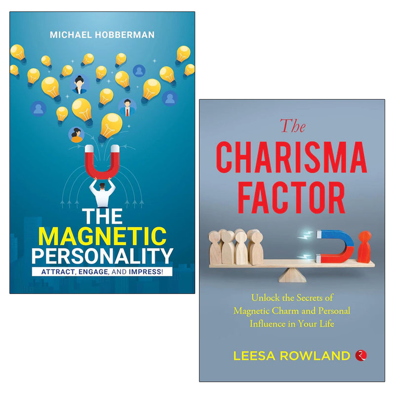 The Charisma Factor, The Magnetic Personality 2 Books Collection Set - The Book Bundle