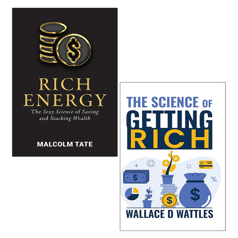 The Science of Getting Rich, RICH ENERGY 2 Books Collection Set - The Book Bundle