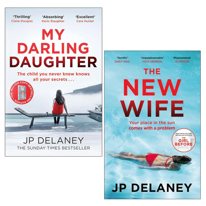 JP Delaney 2 Books Collection Set (The New Wife, My Darling Daughter) - The Book Bundle