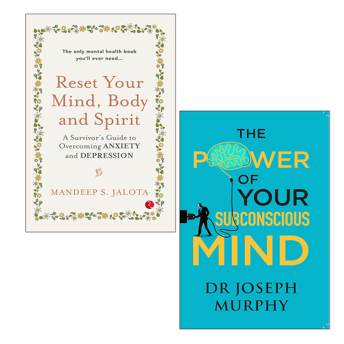 The Power of Your Subconscious Mind, RESET YOUR MIND 2 Books Collection Set