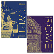 DK Classic History 2 Books Collection Set by DK (Ancient Rome, Ancient Egypt) - The Book Bundle