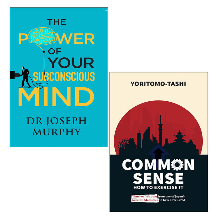 Common Sense How to Exercise It, The Power of Your Subconscious Mind 2 Books Collection Set