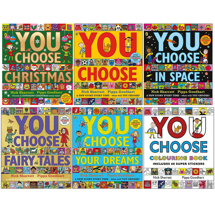 Pippa Goodhart You Choose Series 6 Books Collection Set (You Choose) - The Book Bundle